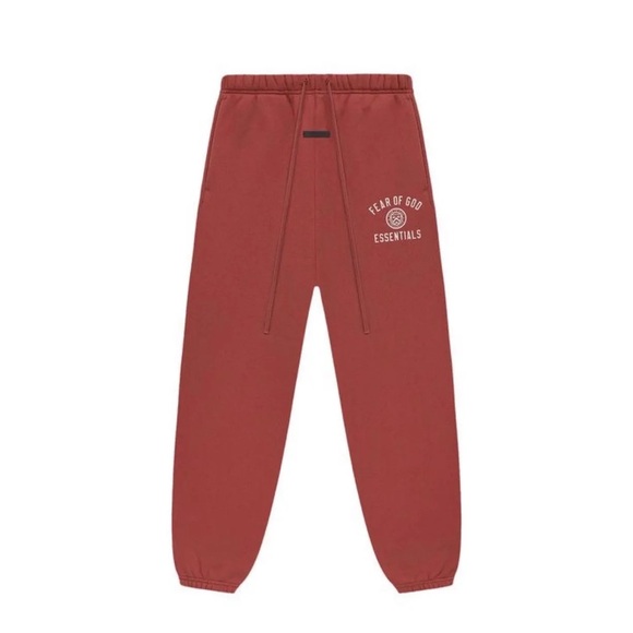 Essentials Fear of God FW24 Crimson Sweatpants